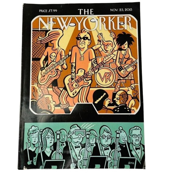 The New Yorker Magazine Nov 23 2015 Cover Getting Of Master of None Emily Nussba - Picture 1 of 2